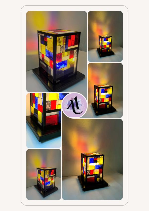 Modern Mosaic Glow Lamp